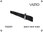 Vizio SB3820-C6 Quick Start Manual предпросмотр