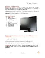 Предварительный просмотр 7 страницы Vizio VA220E User Manual