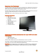 Preview for 7 page of Vizio VA22LF - 22" LCD TV User Manual