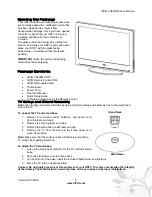 Предварительный просмотр 5 страницы Vizio VA320M - 32" LCD TV User Manual