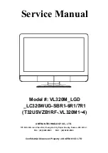 Vizio VL320M - 32" LCD TV Service Manual preview