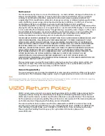 Preview for 21 page of Vizio VMM26 - 26 Inch LCD Glass Multi Media Display User Manual