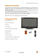 Preview for 4 page of Vizio VP322 User Manual