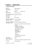 Preview for 5 page of Vizio VP505XVT1A Series Service Manual