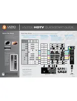 Preview for 1 page of Vizio VS370E Quick Start Manual