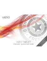 Vizio VTAB1008 Quick Start Manual preview