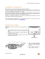 Preview for 5 page of Vizio VW22L - 22" LCD TV User Manual