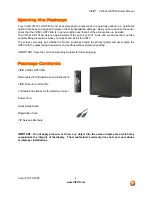 Preview for 4 page of Vizio VW32LHDTV40A User Manual