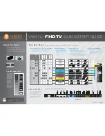 Vizio VW47L Quick Start Manual предпросмотр