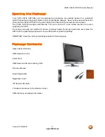 Preview for 4 page of Vizio VX20L - 20" LCD TV User Manual