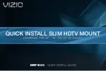 Preview for 1 page of Vizio XMF1000 Quick Install Manual