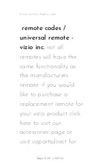 Preview for 8 page of Vizio Xrt302 Manual