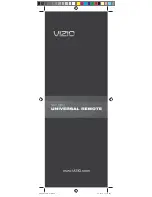 Preview for 1 page of Vizio XRU9M User Manual