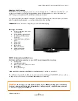 Preview for 9 page of Vizio XVT3D424SVBundle User Manual