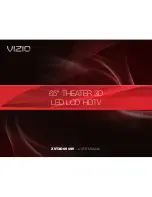 Preview for 1 page of Vizio XVT3D650SV User Manual