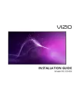 Vizion RS120-B3 Installation Manual предпросмотр