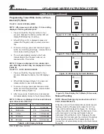 Предварительный просмотр 13 страницы Vizion UFL-420 series Owner'S Manual