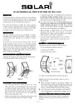 Preview for 1 page of Vizionary Products SOLARI Quick Start Manual