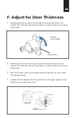 Preview for 8 page of VIZpin Grade 1 Cylindrical Smartlock Installation Instructions Manual