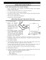 Предварительный просмотр 5 страницы Vizualogic A-1285 Owner'S Manual