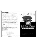 Vizualogic Quantum Series Installation Manual preview