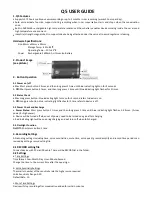 Vjoy Car Q5 User Manual preview