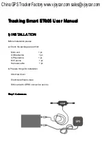 Preview for 1 page of Vjoy Car Tracking Smart ET005 User Manual