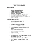 Preview for 1 page of Vjoycar TK05 User Manual