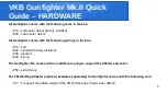 Preview for 4 page of VKB-Sim Gunfighter Mk.II Quick Manual