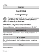 Предварительный просмотр 48 страницы VKF Renzel Push PHONE Operating Instructions Manual