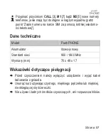 Предварительный просмотр 57 страницы VKF Renzel Push PHONE Operating Instructions Manual