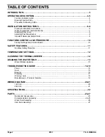 Preview for 2 page of VKI Technologies 145-3 Operating And Service Manual