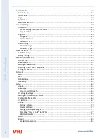 Preview for 4 page of VKI Technologies Eccellenza Momentum Operation Manual