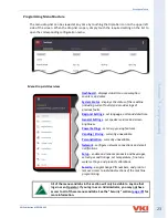 Предварительный просмотр 23 страницы VKI Technologies Eccellenza touch Operation Manual
