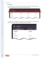 Предварительный просмотр 24 страницы VKI Technologies Eccellenza touch Operation Manual