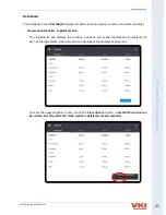 Предварительный просмотр 25 страницы VKI Technologies Eccellenza touch Operation Manual