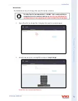 Предварительный просмотр 71 страницы VKI Technologies Eccellenza touch Operation Manual