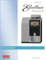 VKI Technologies Eccellenza touch Service Manual предпросмотр