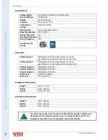 Предварительный просмотр 8 страницы VKI Technologies Eccellenza touch Service Manual