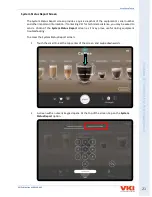 Предварительный просмотр 21 страницы VKI Technologies KEURIG Eccellenza touch Operation Manual