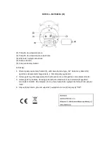 Предварительный просмотр 3 страницы vlahova SRP2216 User Manual