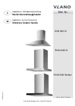 Preview for 1 page of Vlano Alpha 600 TC INOX Installation & User'S Instructions