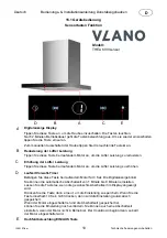 Preview for 12 page of Vlano Alpha 600 TC INOX Installation & User'S Instructions