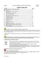 Предварительный просмотр 16 страницы Vlano Alpha 600 TC INOX Installation & User'S Instructions