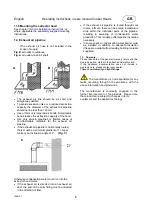 Preview for 23 page of Vlano Alpha 600 TC INOX Installation & User'S Instructions