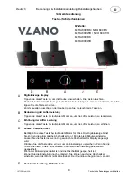 Preview for 10 page of Vlano MIRA 600 BK Installation & User'S Instructions