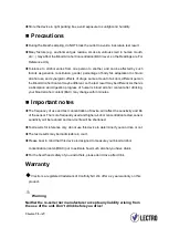 Preview for 10 page of Vlectro VL-AT User Manual