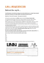 Preview for 30 page of vLinn LM-1 User Manual