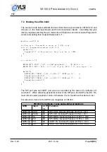 Предварительный просмотр 22 страницы Vlsi VS1000 Programmer'S Manual