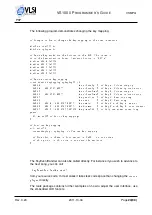 Предварительный просмотр 24 страницы Vlsi VS1000 Programmer'S Manual